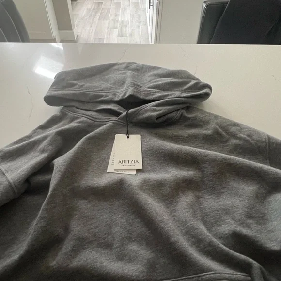 Aritzia Charcoal Gray Hoodie - Picture 6 of 9